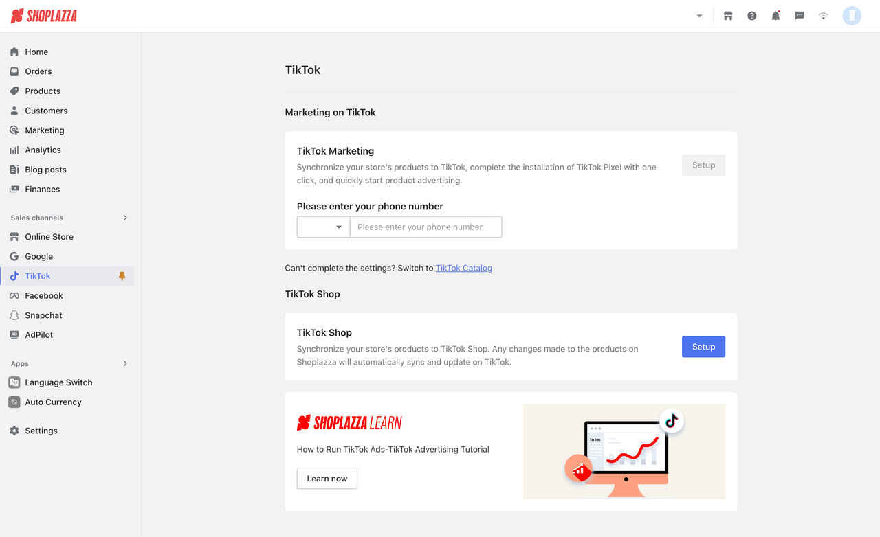 店匠后台关联 TikTok for Business 账户.png 店匠后台关联 TikTok for Business 账户.png