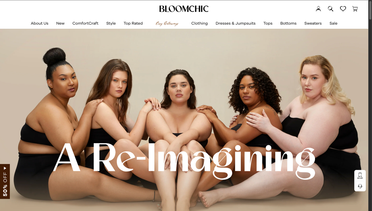 大码女装品牌 BloomChic 大码女装品牌 BloomChic