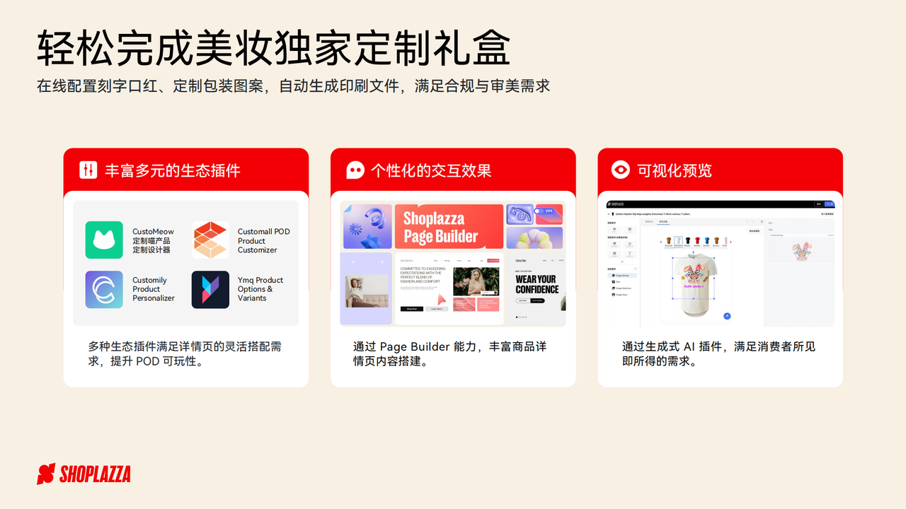智能商品定制 智能商品定制