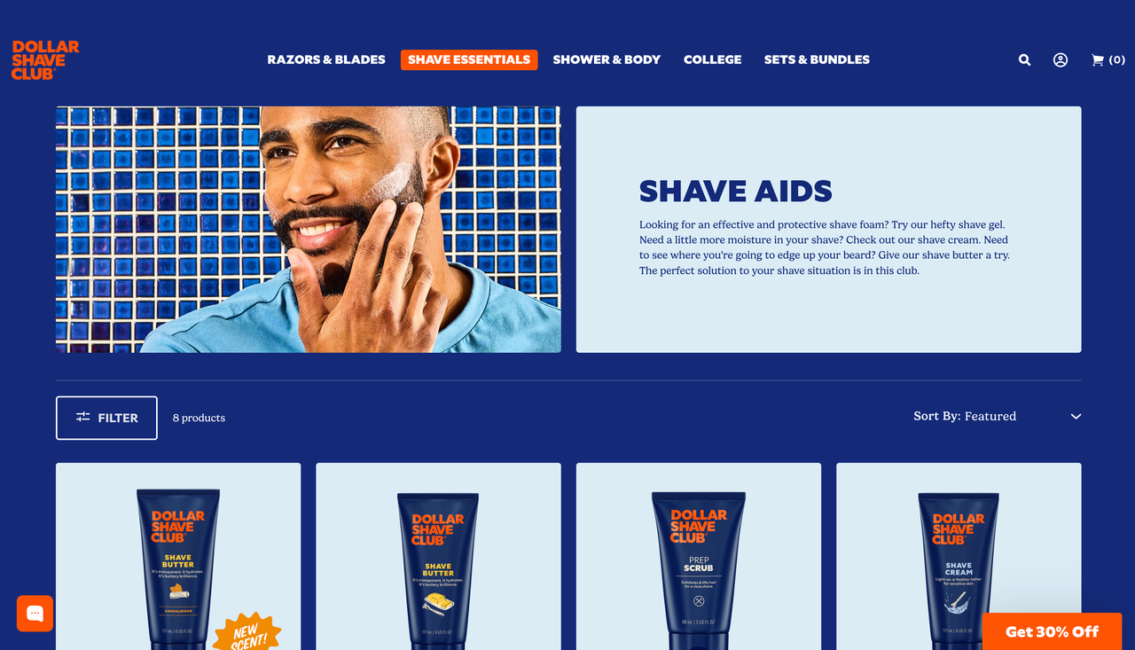 Dollar Shave Club 官网 Dollar Shave Club 官网
