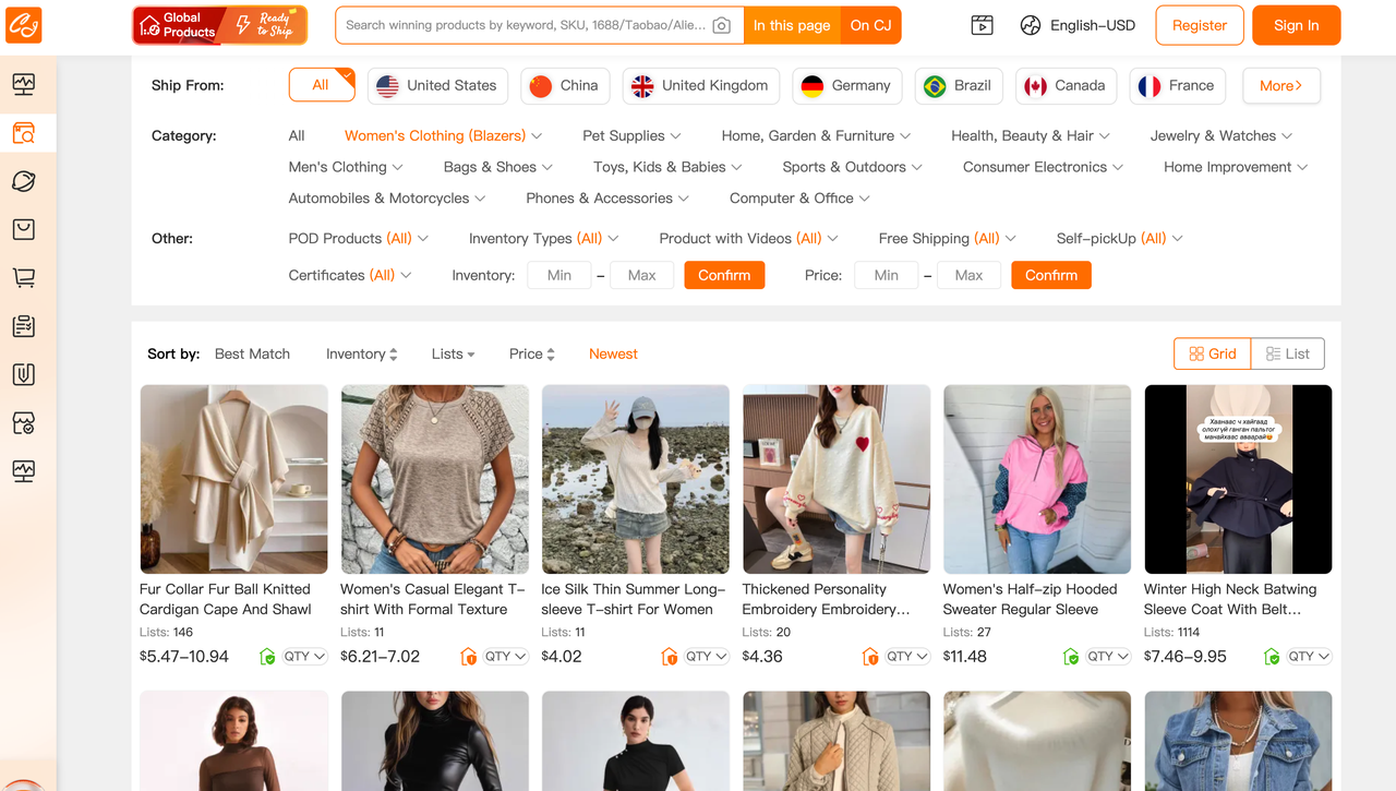 CJdropshipping CJdropshipping