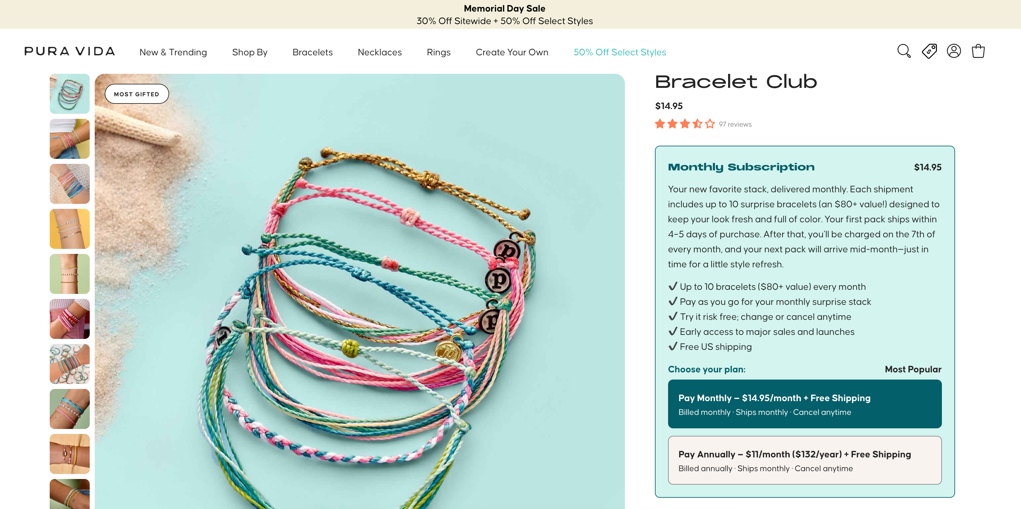 Pura Vida Bracelets Pura Vida Bracelets
